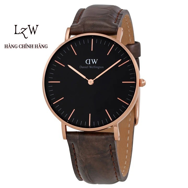 Đồng hồ nam nữ Daniel Wellington Classic Black York DW chính hãng - Lyz watch