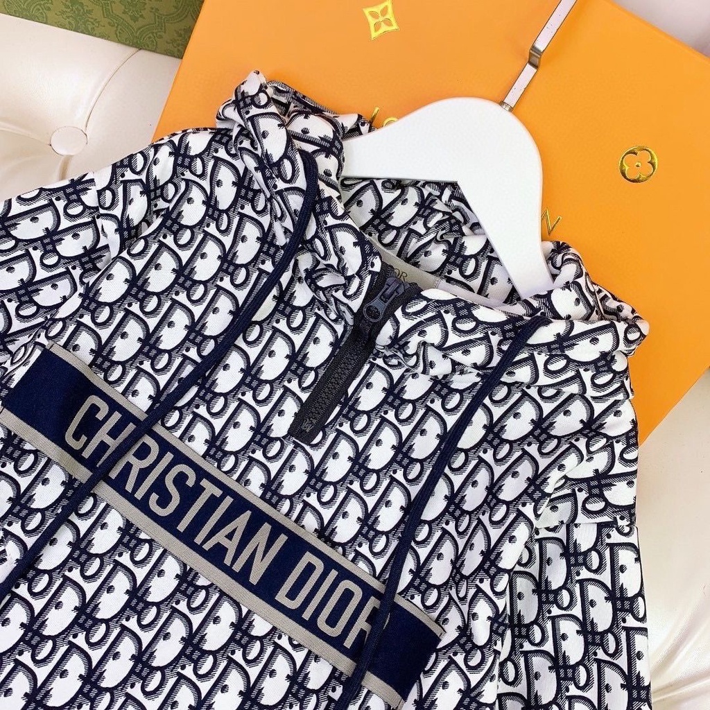 Dior_Áo Hoodie Tay Dài Phong Cách Hàn Quốc Thời Trang Mùa Đông 2022