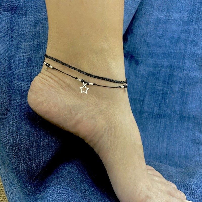 Handmade Anklet little star - Lắc chân ngôi sao
