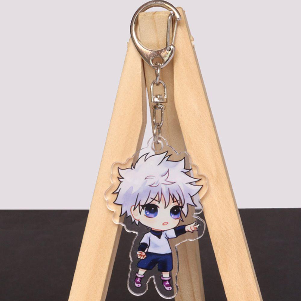 Móc Khóa Hai Mặt Bằng Acrylic Hình Nhân Vật Hoạt Hình Anime