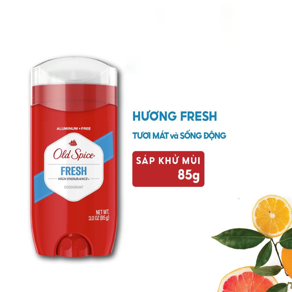 Sáp Khử Mùi Old Spice Pure Sport, Fresh, Original 85g - Nhập Khẩu Mỹ