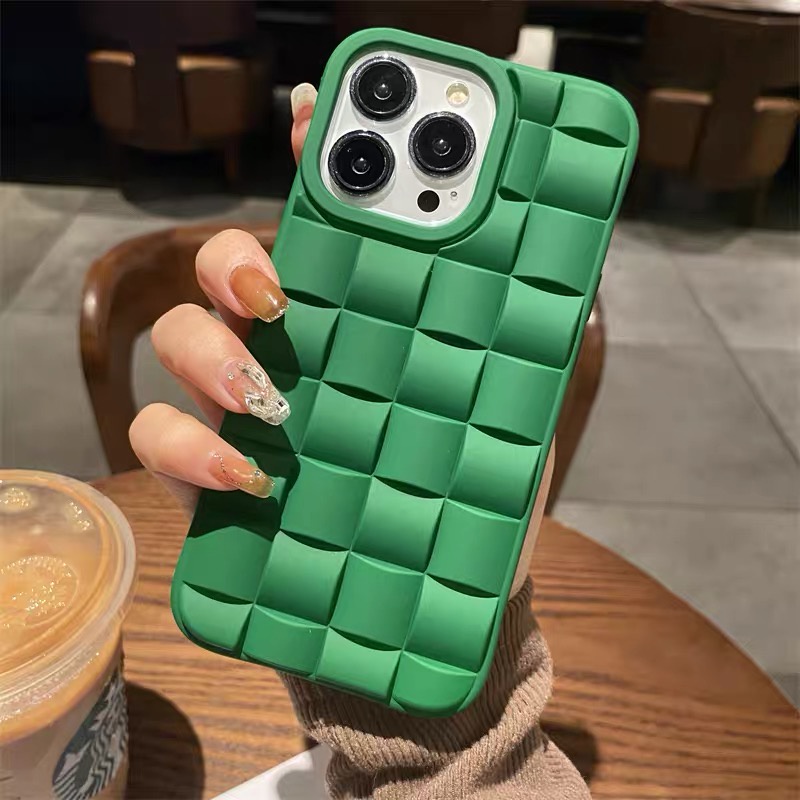 Ốp Điện Thoại Mềm Họa Tiết Đan Cho Iphone 14promax 13 pro max 12 pro max 11 pro max xs max xr x