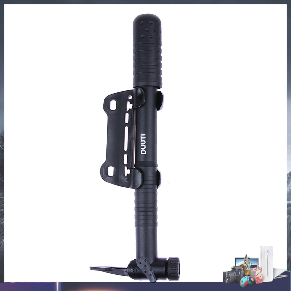 Bơm xe đạp leo núi presta mini màu đen tiện dụng mang đi