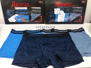 Set 3 quần lót nam Raiders Hàn Quốc