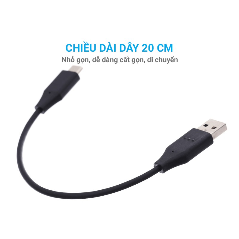 Cáp sạc Samsung 8600 ngắn 20cm