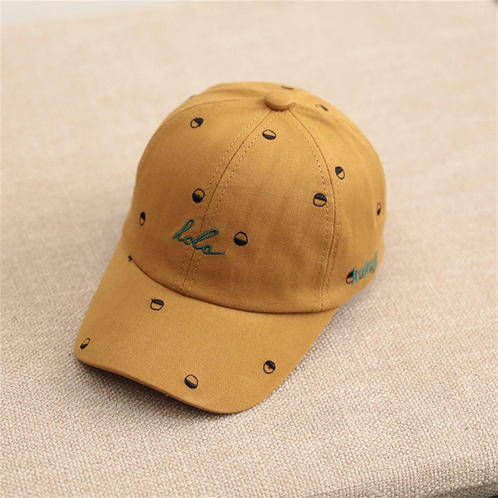 IVORY Mũ Lưỡi Trai Chống Nắng In Chữ Dễ Thương Cho Bé