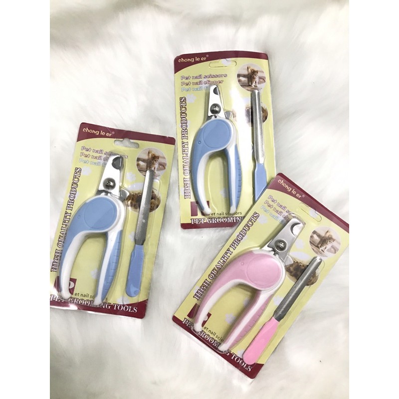 Bộ Dụng Cụ Dũa, Cắt Móng Cho Chó Mèo