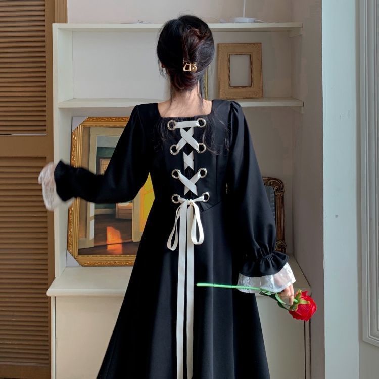 Đầm Perty phối ren thiết kế mới thời trang phong cách Hàn Quốc dành cho nữ