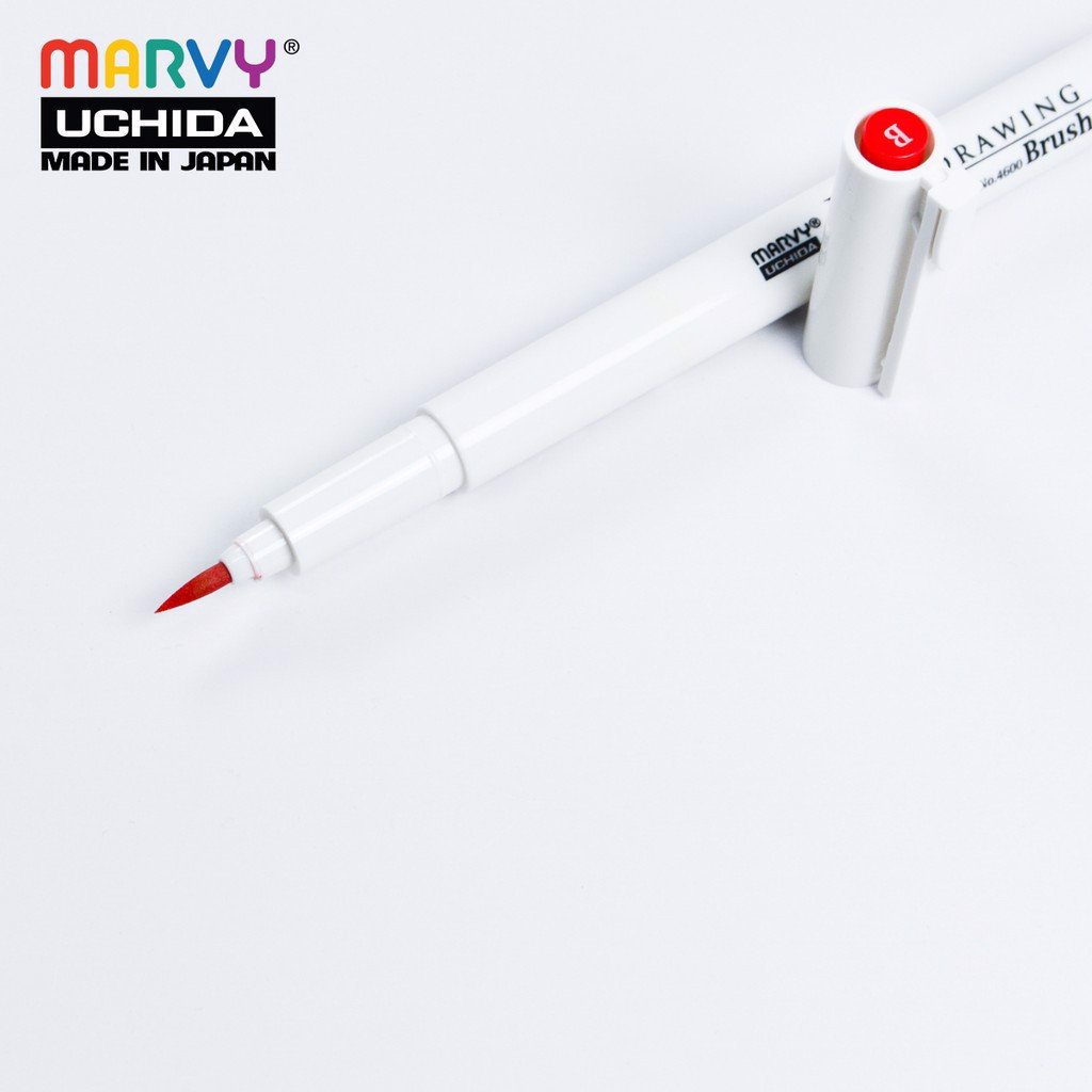 Bút kim số đi nét vẽ kỹ thuật MARVY For Drawing 4600 – Màu đỏ
