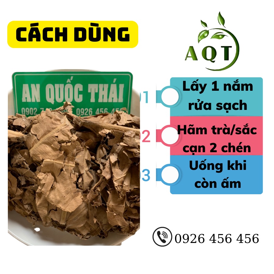 Lá Sa Kê 500g Khô Tự Nhiên, Lá Sake Ngừa Bệnh Gút, Tiểu Đường