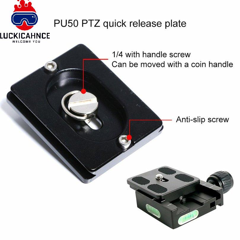 Tấm Tháo Lắp Nhanh Cho Chân Máy Ảnh Benro Tripod Ball Arca Swiss PU50 | BigBuy360 - bigbuy360.vn