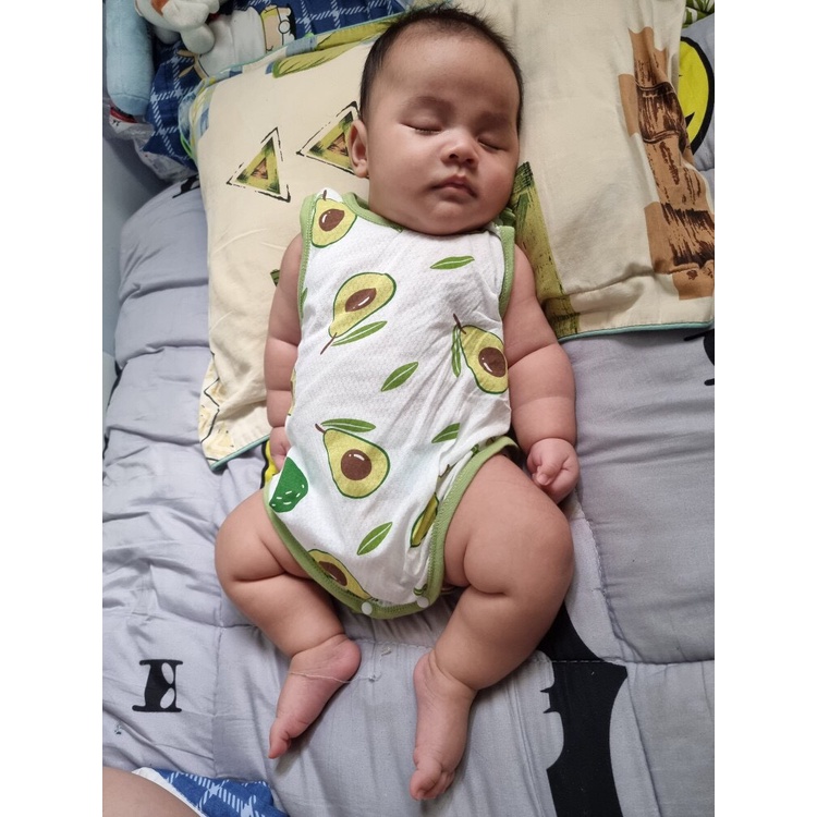 Bộ Liền Thân Bodysuit Mùa Hè Cho Bé Trai Bé Gái Sơ Sinh 𝟎𝟐𝐁𝐃𝐒