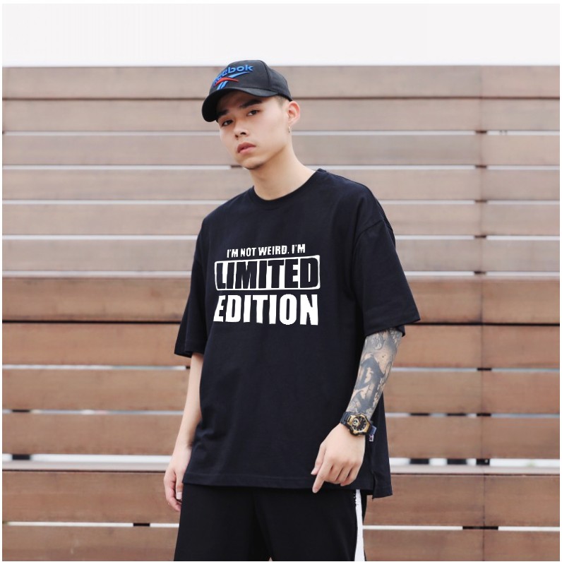 Áo phông nam nữ unisex tay lỡ oversize Limited Edition form rộng mùa hè cotton basic chất mềm mát | BigBuy360 - bigbuy360.vn