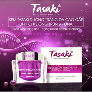 KEM DƯỠNG TRẮNG DA TASAKI LINH CHI ĐÔNG TRÙNG HẠ THẢO DNA
