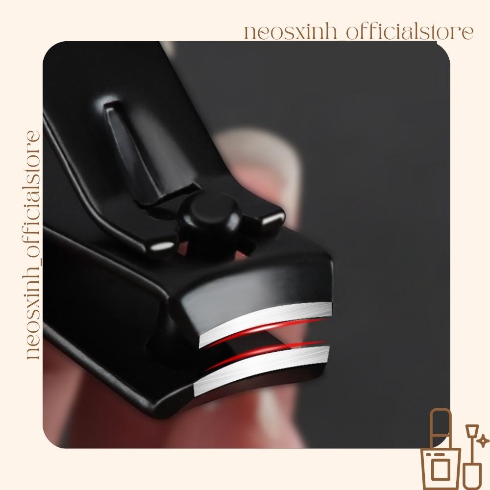 Cắt Bấm Móng Tay Mạ Đen 3 Kiểu Bằng Thép Không Gỉ - Neosxinh Nails