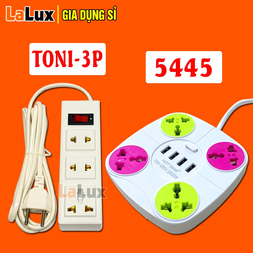 Ổ Cắm Điện Thông Minh Đa Năng USB CAO CẤP ĐỦ MẪU - Ổ Điện Đa Năng Dây Dài Chống Dật Tuỳ Chọn - Gia Dụng LALUX