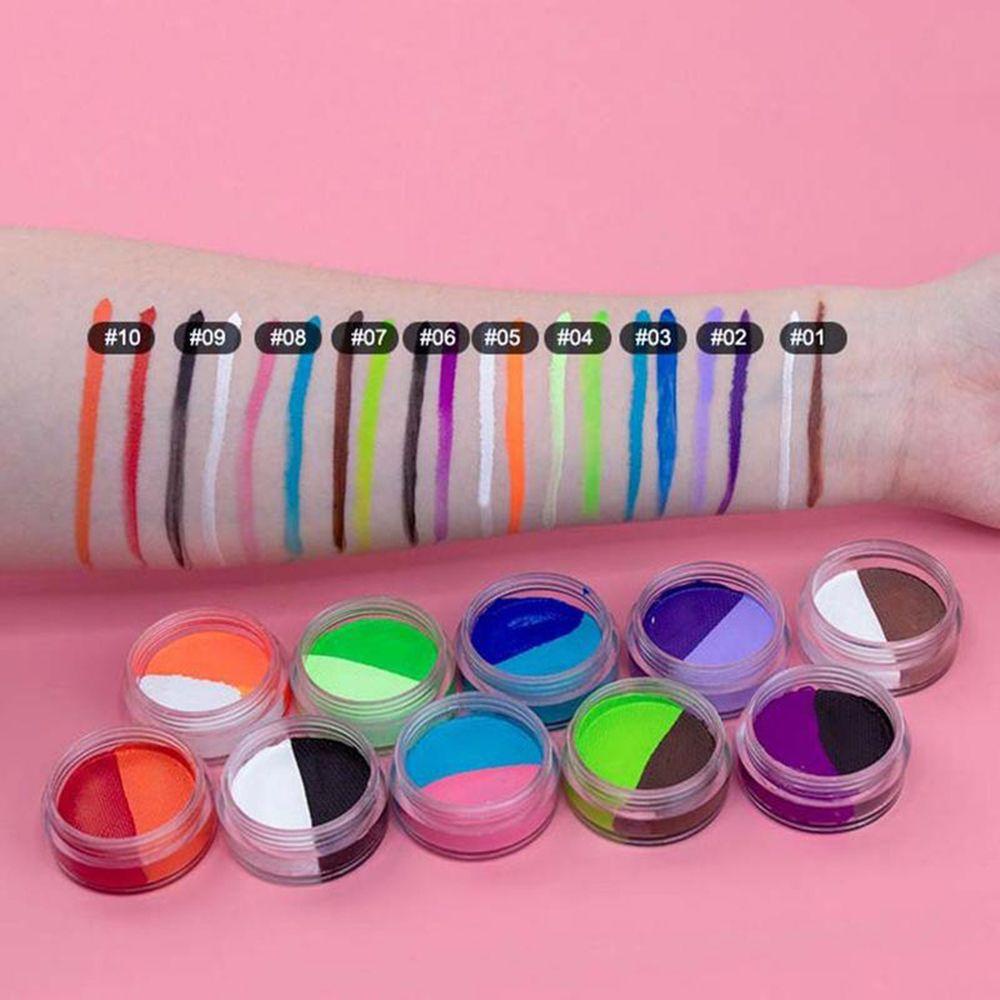 AROMA Bút Kẻ Mắt Nước Màu Neon Dùng Trang Điểm Cơ Thể