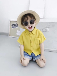 Sỉ áo sơ mi bé trai