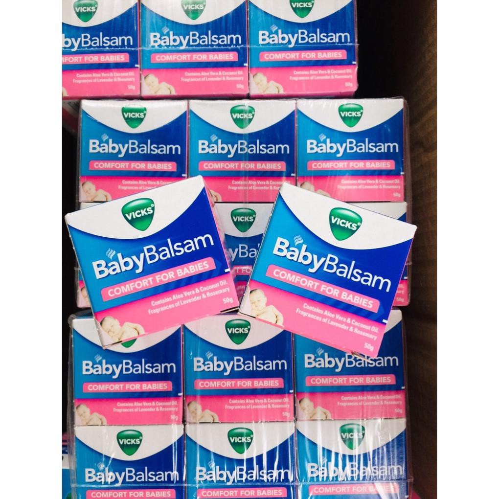 Dầu Vicks Baby Balsam 50g Úc- new