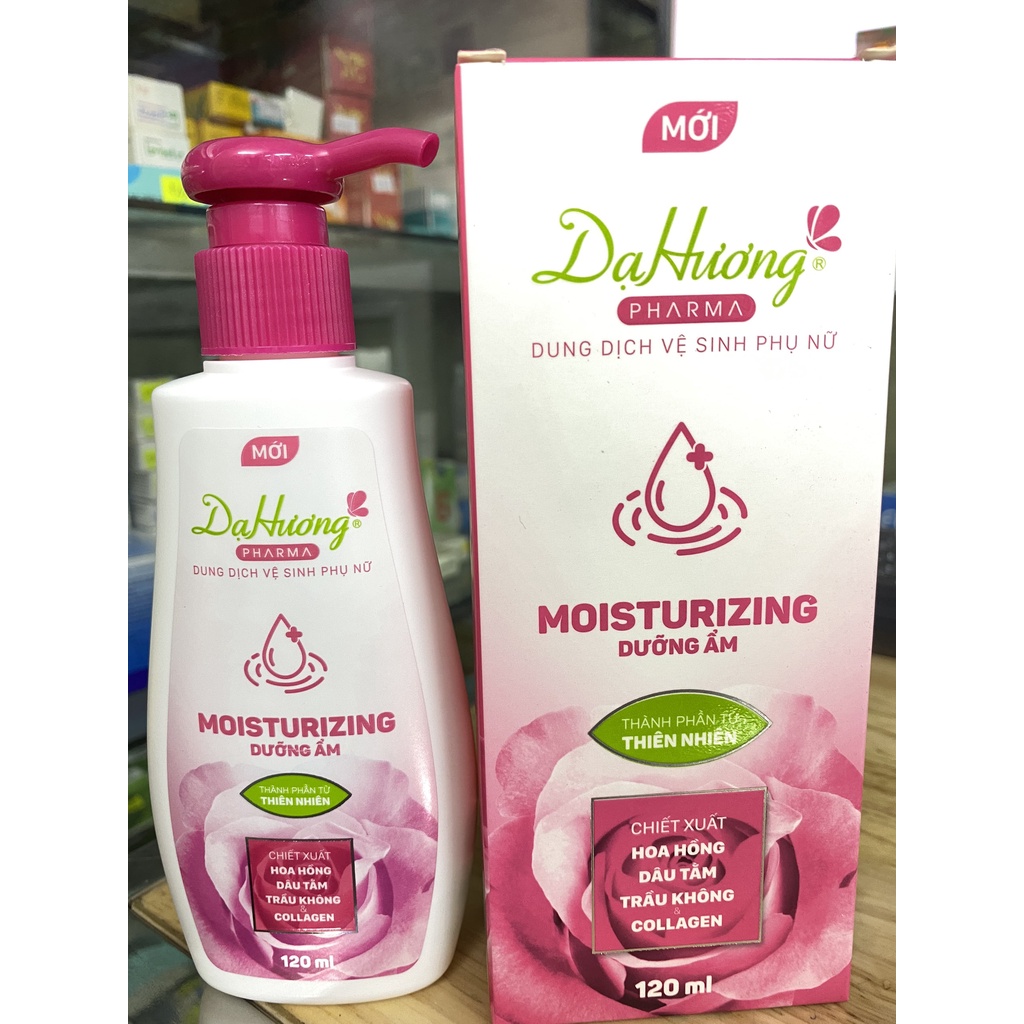 Dung Dịch Vệ Sinh Phụ Nữ Dạ Hương Pharma chai 120ml