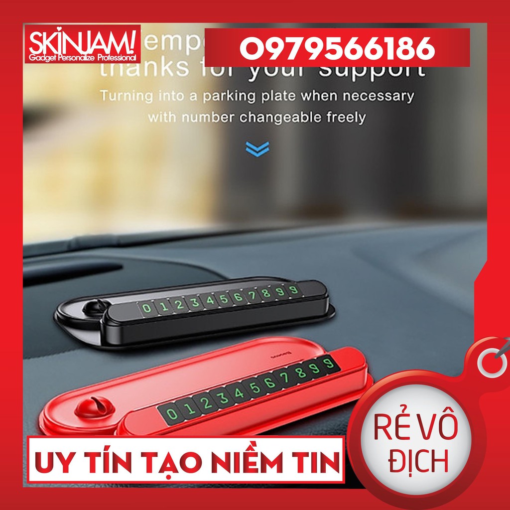 Giá Đỡ Điện Thoại Đa Năng Trên Ô Tô Tích Hợp Bảng Số Điện Thoại Baseus 4 in 1 Baseus Parking Assistance