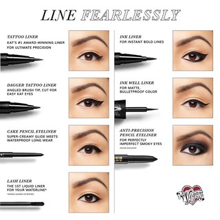 Set kẻ mắt mini KatvonD Tattoo Liner Duo
