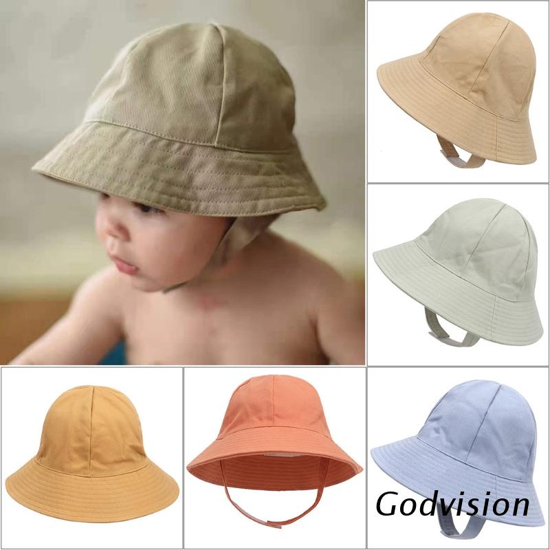 Nón Tai Bèo Vành Rộng Chống Tia Uv Thời Trang Mùa Hè Cho Bé