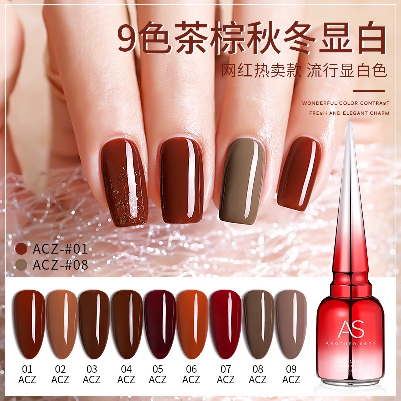 Sơn gel As chai đỏ mã ACZ hàng chuẩn dung tích 15ml