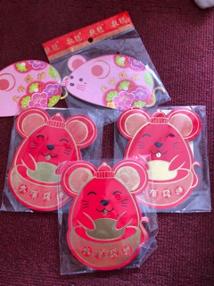 Set 6 bao lì xì chuột 2020