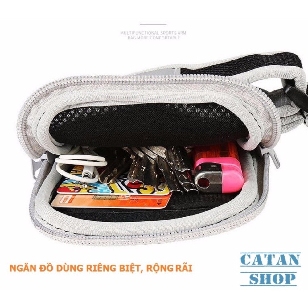 Bao, Túi điện thoại đeo tay chạy bộ, thể thao chống sốc điện thoại 5,5 inch Iphone 6 , 7, 8 TT02-BDTD55