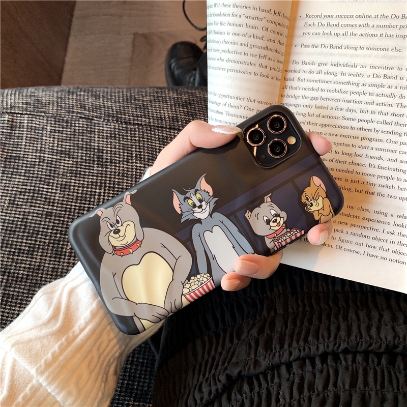 Ốp điện thoại in hình mèo Tom đáng yêu nhiều mẫu mã cho điện thoại iPhone 11 Pro MAX i7 i8 plus XR XS MAX | BigBuy360 - bigbuy360.vn