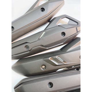 Ốp pô, che pô Ab Airblade đời 2010-2020 màu đen nhám lắp như zin theo xe