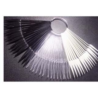 Móng que tập sơn - móng que nail đầu nhọn 1 bịch 40 que