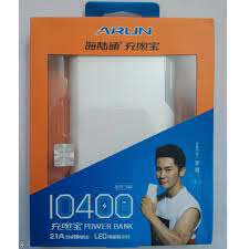 [Mã ELFLASH5 giảm 20K đơn 50K] Pin Xạc Dự Phòng ARUN 20.000mah - bảo hành 12 tháng