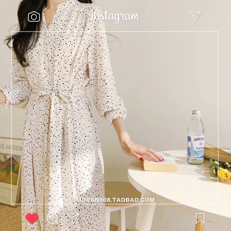 (ORDER) Váy hoa nhí dáng dài MORAN Hàn Quốc vintage | BigBuy360 - bigbuy360.vn