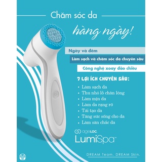 Đầu Máy Rửa Mặt LUMISPA NUSKIN