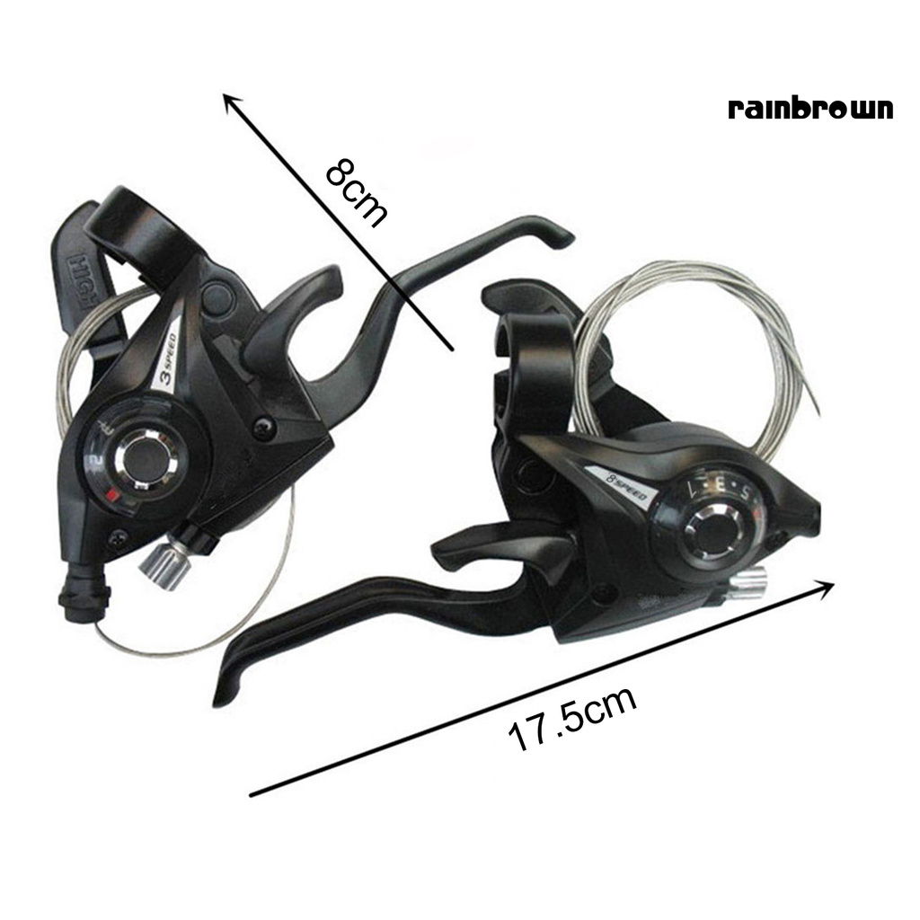 Tay Nắm Cần Số Xe Đạp Leo Núi EF51-8 3x8 Bằng Hợp Kim Nhôm Tiện Dụng