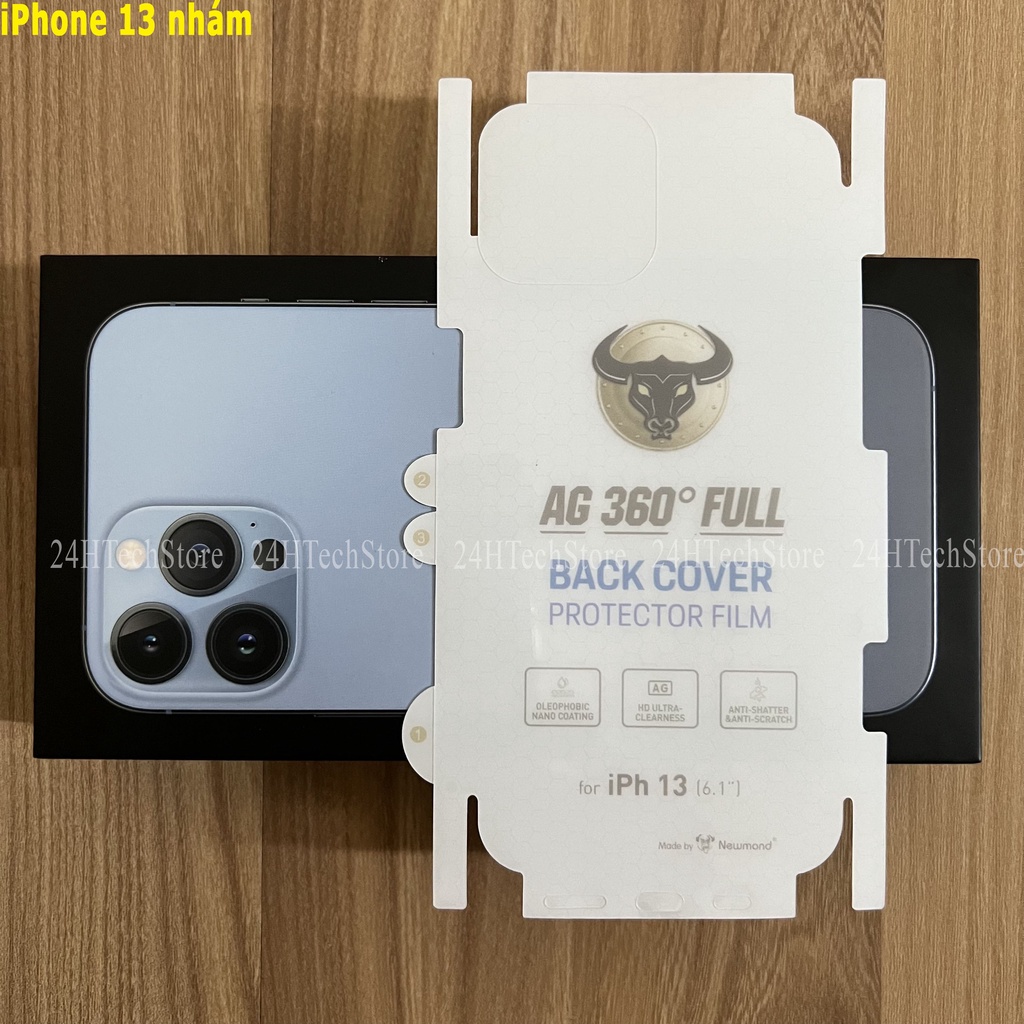 Miếng dán PPF cao cấp trong và nhám chống vân tay cho iPhone 12/12Pro/12Pro max/13/13Pro/13Pro max giá rẻ