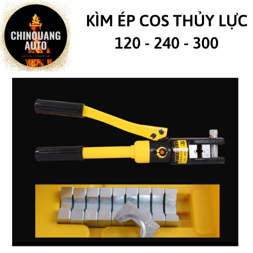 Kìm Bấm Cos 💥FREESHIP💥Kìm Bấm Cos Thủy Lực - Kìm Ép Cos Thủy Lực YQK