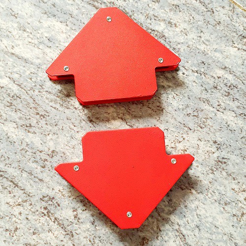 Bộ 2 Ê Ke Góc Nam Châm Lực Hít 12 kg Dùng Trong Ngành Cơ Khí