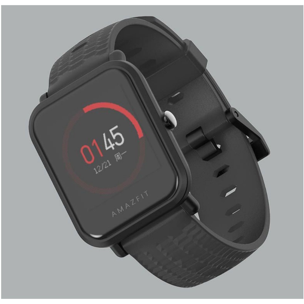 (Mijobs) Dây cao su 20 mm vân tổ ong cho đồng hồ Xiaomi Huami Amazfit Bip