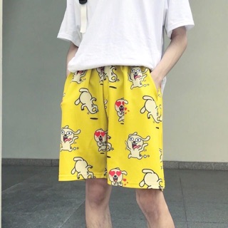 Quần ngố hoạt hình unisex