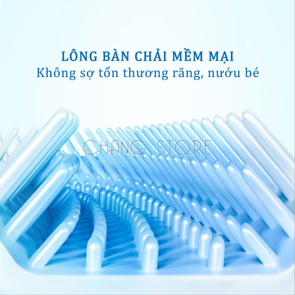 Bàn Chải Đánh Răng Chữ U Cho Bé, Bàn Chải Silicon Thông Minh Cao Cấp Cho Bé Từ 2 - 6 Tuổi