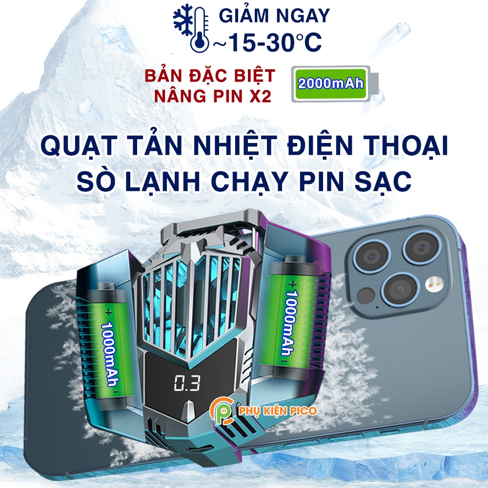 Quạt tản nhiệt điện thoại Memo DL08/DL07/DL06/DL05 2022/CX01 - Quạt tản nhiệt điện thoại FL05/FL06/FL07