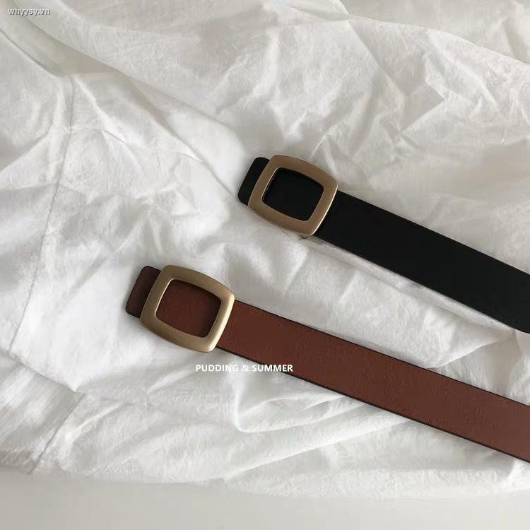 Thắt lưng da bò phong cách phương tây thời trang dành cho nữ