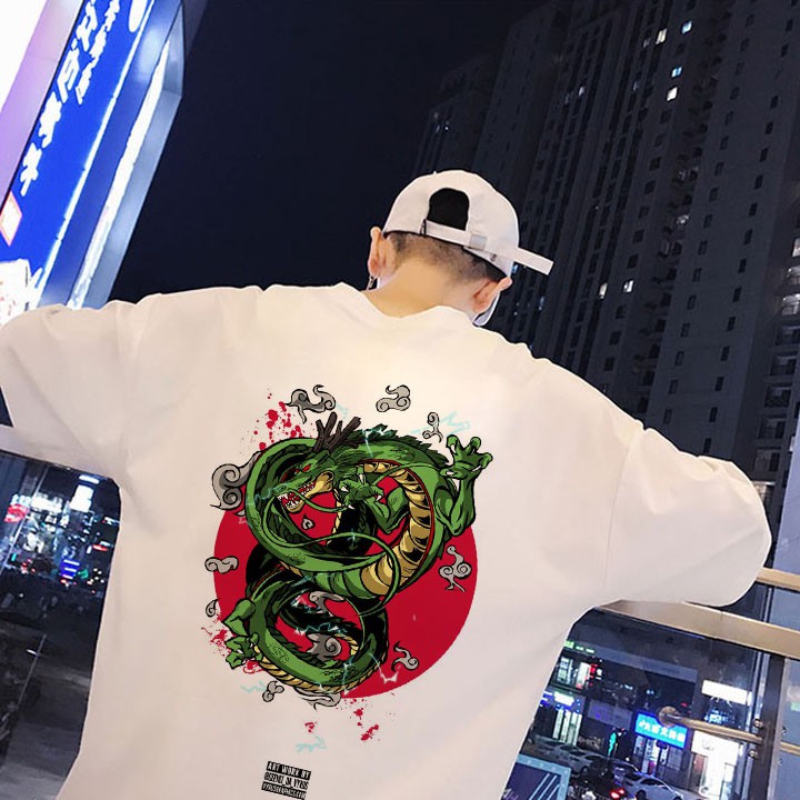 ÁO THUN TAY LỠ NAM NỮ SHENLONG