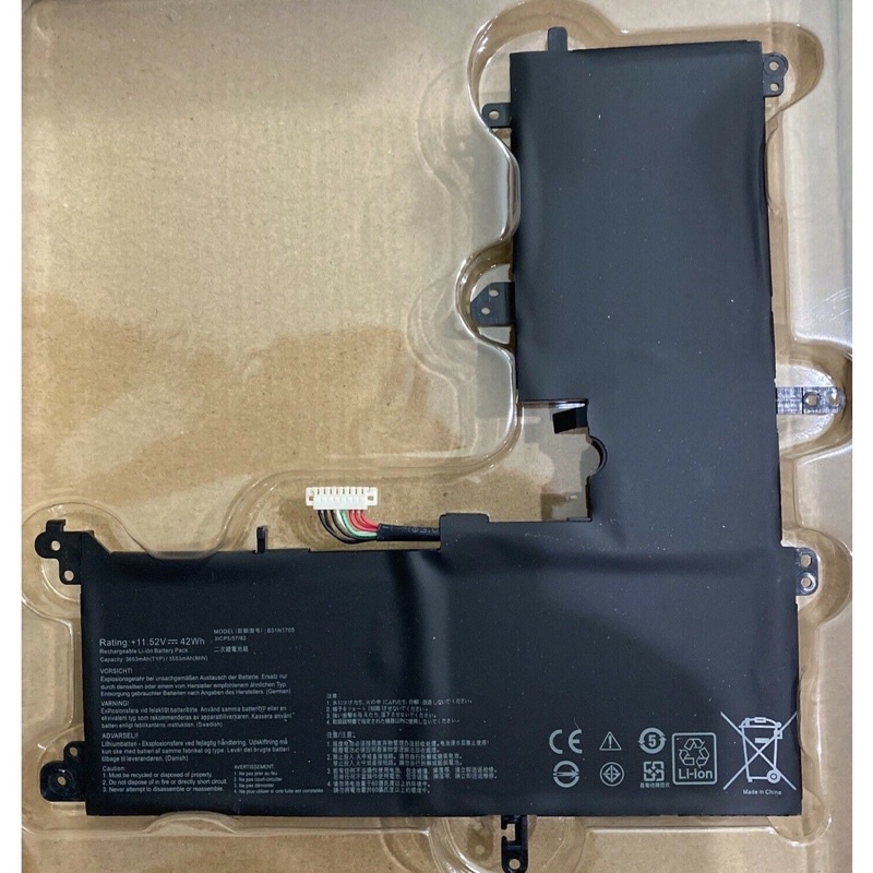 Pin Laptop Asus TP410 TP410UA B31N1705 Battery pin zin bảo hành 6 tháng