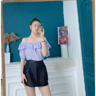 7110 - Áo Croptop Trễ Vai