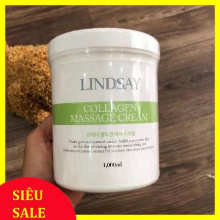 KEM MASAGE Kem Massage Collagen LINDSAY Hàn Quốc - Hũ 1000ml chuyên dụng spa