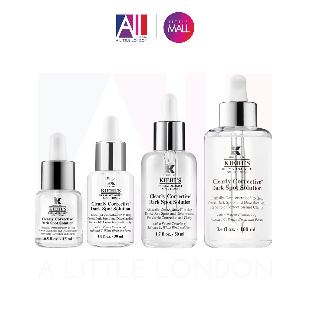 [TOP 1 SHOPEE] Tinh chất giảm thâm nám Kiehls Clearly Corrective Dark Spot Solution (Bill Anh)